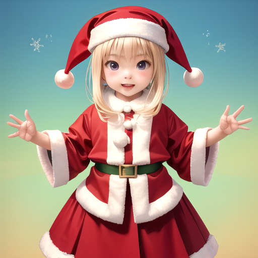 サンタコス幼女