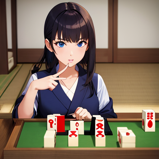 謎のボードゲームを女性としている