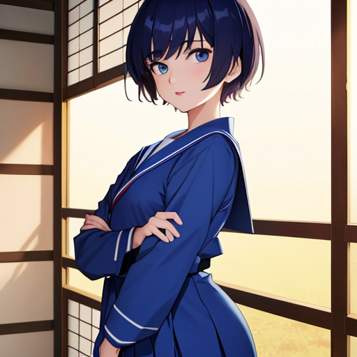 若い男性並みに髪の毛が短いボーイッシュな女子