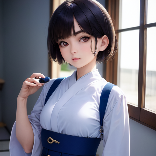 美少年のような顔立ちのショートカットの美少女